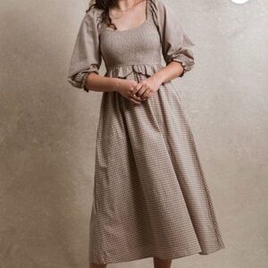 🆕 nwt Neuflora Etta gingham dress small